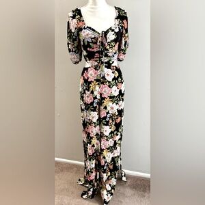 Floral jumpsuit